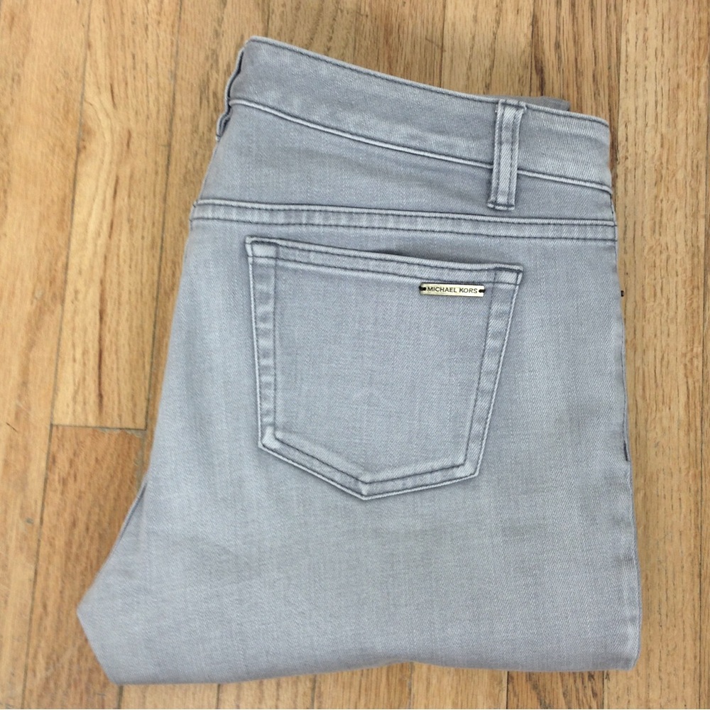 Michael Kors Jean size 6p in color Gray